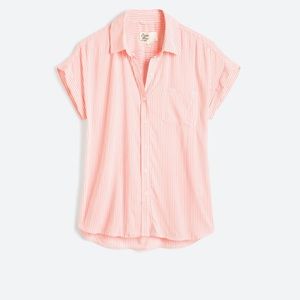 Cosmic Blue Love Ava Button Down Top size medium